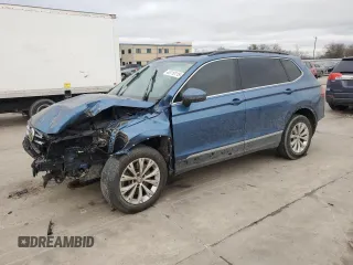 2018 Volkswagen Tiguan SEL with VIN 3VV3B7AX1JM138156, listed as a Copart auction lot 45119115 with Not Provided miles and Salvage Title. Bid and sale history available at DreamBid. Image 1.