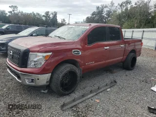 2017 Nissan Titan SL with VIN 1N6AA1E63HN564337, listed as a Copart auction lot 85139744 with 127,046 mi miles and Clean title. Bid and sale history available at DreamBid. Image 1.