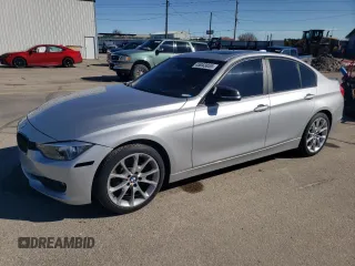 2014 BMW 3 Series 320i with VIN WBA3B1G58ENN91233, listed as a Copart auction lot 45043855 with 134,351 mi miles and Salvage Title. Bid and sale history available at carsss.com. Image 1.