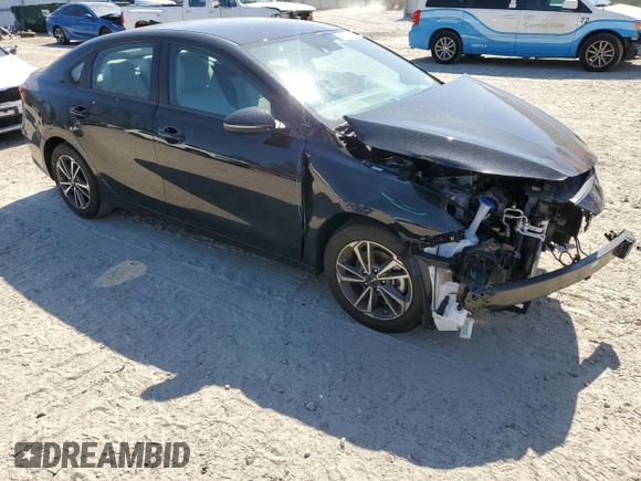 2023 Kia Forte LXS with VIN 3KPF24AD9PE624149, listed as a Copart auction lot 48922915 with 22,648 mi miles and Salvage Title. Bid and sale history available at carsss.com. Image 4.