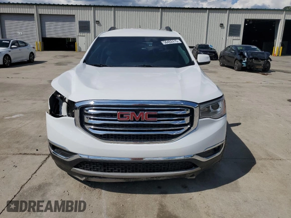2019 GMC Acadia SLT with VIN 1GKKNMLSXKZ153292, listed as a Copart auction lot 56462415 with 65,172 mi miles and Salvage title. Bid and sale history available at DreamBid. Image 5.