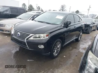 2013 Lexus RX with VIN JTJZB1BA3D2007447, listed as a IAAI auction lot 41690121 with 157,738 mi miles. Bid and sale history available at carsss.com. Image 2.