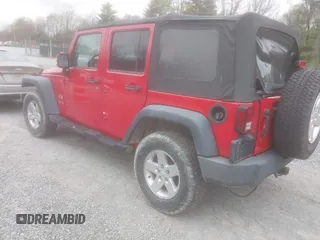 2008 Jeep Wrangler Unlimited X with VIN 1J8GA39128L562347, listed as a IAAI auction lot 41912669 with 106,040 mi miles and . Bid and sale history available at carsss.com. Image 3.