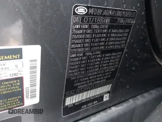 2018 Land Rover Discovery HSE Luxury with VIN SALRT2RV0JA055223, listed as a IAAI auction lot 41469751 with 122,989 mi miles and . Bid and sale history available at DreamBid. Image 9.