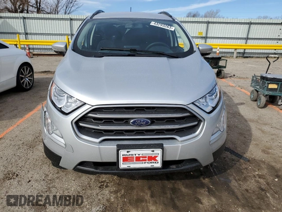 2022 Ford EcoSport SE z VIN MAJ6S3GL6NC473712, wystawiony jako Copart lot #43293263 z przebiegiem 2291 mil mil oraz Szkody całkowita. Historia ofert i sprzedaży dostępna na DreamBid. Obrazek 5.