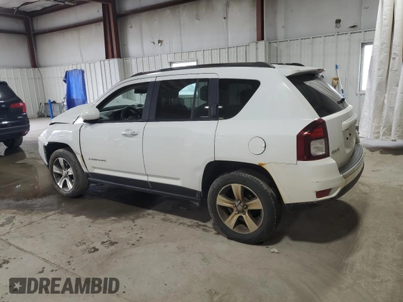 2017 Jeep Compass High Altitude with VIN 1C4NJDEB2HD193230, listed as a Copart auction lot 51601895 with 129,169 mi miles and Salvage Title. Bid and sale history available at carsss.com. Image 2.