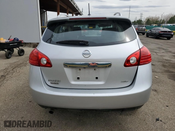 2015 Nissan Rogue S with VIN JN8AS5MV3FW761889, listed as a Copart auction lot 52535885 with 161,734 mi miles and Salvage Title. Bid and sale history available at DreamBid. Image 6.