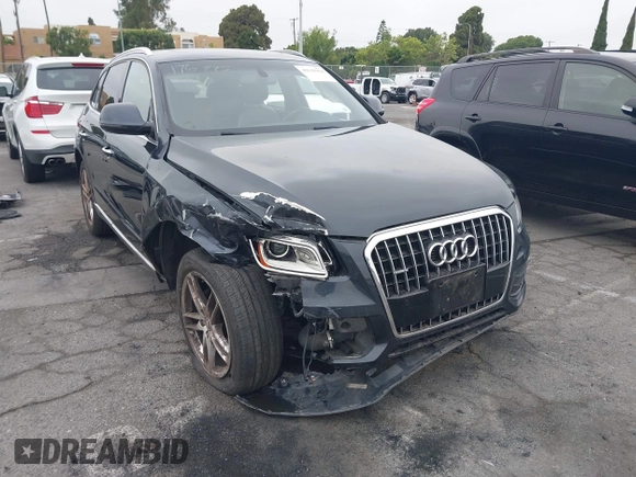 2017 Audi Q5 Premium Plus with VIN WA1L2AFP3HA002472, listed as a IAAI auction lot 42543924 with 114,098 mi miles and . Bid and sale history available at DreamBid. Image 1.