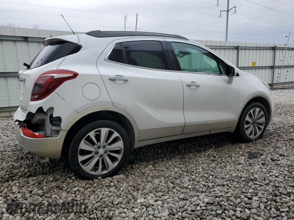 2018 Buick Encore Preferred with VIN KL4CJASB9JB617668, listed as a Copart auction lot 46816635 with 99,999 mi miles and Clean Title. Bid and sale history available at DreamBid. Image 3.
