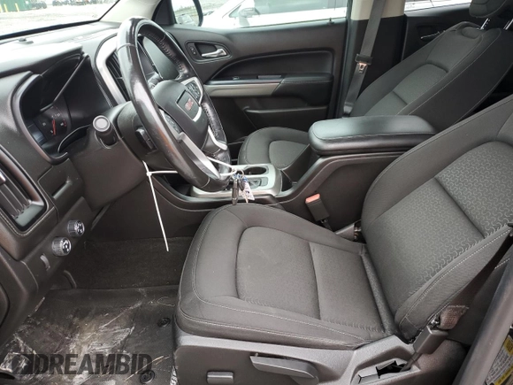 2016 GMC Canyon 4WD SLE with VIN 1GTG6CE34G1388128, listed as a Copart auction lot 41650725 with 93,162 mi miles and Salvage Title. Bid and sale history available at carsss.com. Image 7.