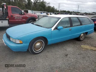 1991 Chevrolet Caprice z VIN 1G1BL83EXMW257393, wystawiony jako Copart lot #85267614 z przebiegiem 195 128 mil mil oraz Nie do naprawy • Non repairable. Historia ofert i sprzedaży dostępna na DreamBid. Obrazek 1.