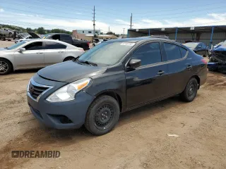 2016 Nissan Versa S with VIN 3N1CN7AP0GL906166, listed as a Copart auction lot 63160195 with 87,582 mi miles and Clean title. Bid and sale history available at DreamBid. Image 1.