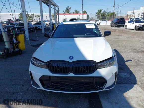 2024 BMW 3 Series 330e with VIN 3MW39FF05R8D89036, listed as a IAAI auction lot 41636274 with 17,513 mi miles and . Bid and sale history available at DreamBid. Image 12.