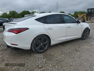 2023 Acura Integra Technology with VIN 19UDE4H62PA005399, listed as a Copart auction lot 56639145 with 51,340 mi miles and Salvage title. Bid and sale history available at DreamBid. Image 3.