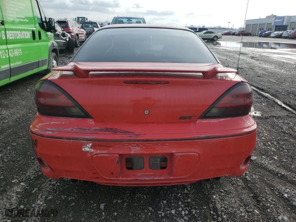 2005 Pontiac Grand Am GT with VIN 1G2NW12E45M106765, listed as a Copart auction lot 82890844 with 164,124 mi miles and Salvage Title. Bid and sale history available at carsss.com. Image 6.