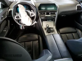 2021 BMW 8 Series 840i with VIN WBAGV2C08MCG13060, listed as a Copart auction lot 42387435 with 39,761 mi miles and Salvage Title. Bid and sale history available at DreamBid. Image 8.
