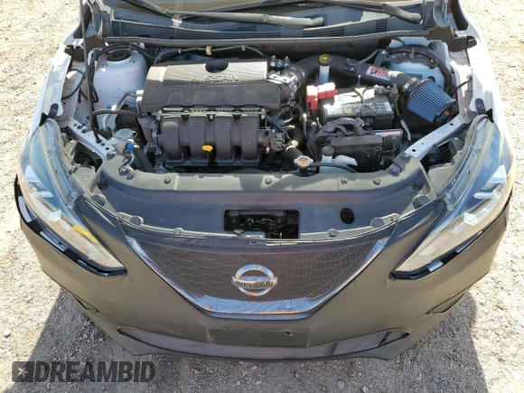 2017 Nissan Sentra SV with VIN 3N1AB7AP6HY229211, listed as a Copart auction lot 56587935 with 76,090 mi miles and Salvage title. Bid and sale history available at DreamBid. Image 11.