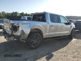 2023 Ford F-150 XL with VIN 1FTEW1C52PFC09166, listed as a Copart auction lot 60970505 with 51,359 mi miles and Non repairable. Bid and sale history available at DreamBid. Image 3.