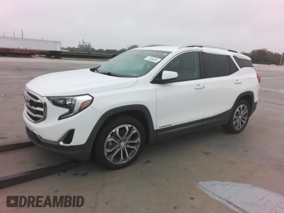 2019 GMC Terrain SLT with VIN 3GKALPEX2KL218316, listed as a Copart auction lot 42557005 with Not Provided miles and Non Repairable. Bid and sale history available at carsss.com. Image 1.