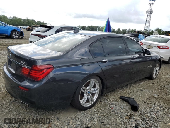 2013 BMW 7 Series 750Li xDrive с VIN WBAYF8C55DD140581, выставлен на аукционе Copart как лот 62969305 с пробегом 119 087 миль миль и Чистый • Clean title. История ставок и продаж доступна на DreamBid. Изображение 3.