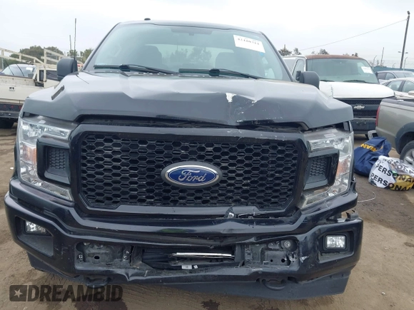 2018 Ford F-150 XL with VIN 1FTEX1EP6JKF59667, listed as a IAAI auction lot 42410311 with 134,385 mi miles and . Bid and sale history available at DreamBid. Image 6.