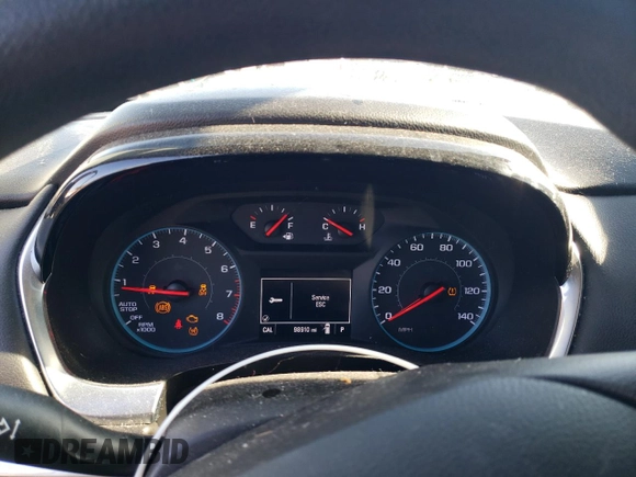 2019 Chevrolet Traverse LS z VIN 1GNERFKW6KJ269043, wystawiony jako Copart lot #53783705 z przebiegiem 98 910 mil mil oraz Nie do naprawy • Non repairable. Historia ofert i sprzedaży dostępna na DreamBid. Obrazek 9.