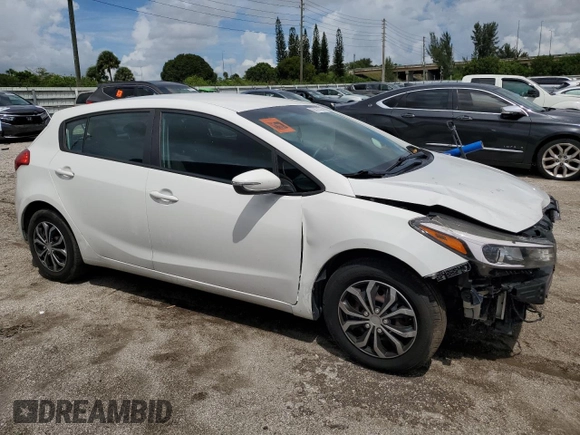 2018 Kia Forte5 LX with VIN KNAFK5A83J5772970, listed as a Copart auction lot 69074324 with 98,883 mi miles and Salvage Title. Bid and sale history available at carsss.com. Image 4.