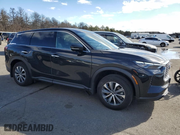 2024 Infiniti QX60 Pure с VIN 5N1DL1ES7RC357594, выставлен на аукционе Copart как лот 45306435 с пробегом 7 099 миль миль и Списание • Salvage title. История ставок и продаж доступна на DreamBid. Изображение 4.