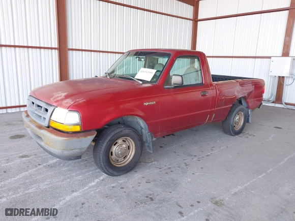 1998 Ford Ranger XL with VIN 1FTYR10C6WUB04132, listed as a IAAI auction lot 41631595 with 170,948 mi miles. Bid and sale history available at carsss.com. Image 2.
