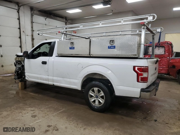 2019 Ford F-150 XL with VIN 1FTMF1CB1KKE45650, listed as a Copart auction lot 50520075 with 149,666 mi miles and Clean Title. Bid and sale history available at carsss.com. Image 2.