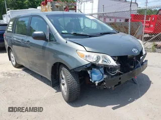 2012 Toyota Sienna with VIN 5TDZK3DC8CS274703, listed as a IAAI auction lot 39643784 with 111,572 mi miles and . Bid and sale history available at DreamBid. Image 1.