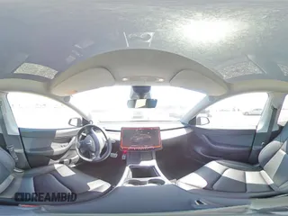 2022 Tesla Model Y Performance with VIN 7SAYGDEF8NF492954, listed as a Copart auction lot 61419965 with 24,885 mi miles and Salvage title. Bid and sale history available at DreamBid. Image 14.
