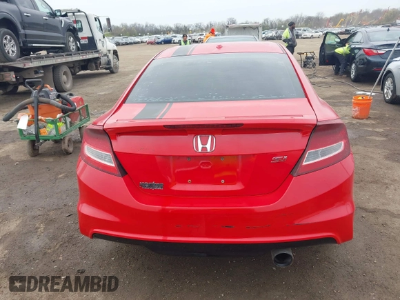 2012 Honda Civic Cpe Si with VIN 2HGFG4A51CH709383, listed as a IAAI auction lot 42005780 with 196,958 mi miles. Bid and sale history available at carsss.com. Image 16.