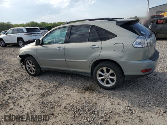 2008 Lexus RX 350 with VIN 2T2GK31U68C028510, listed as a Copart auction lot 52718195 with 215,217 mi miles and Salvage Title. Bid and sale history available at DreamBid. Image 2.
