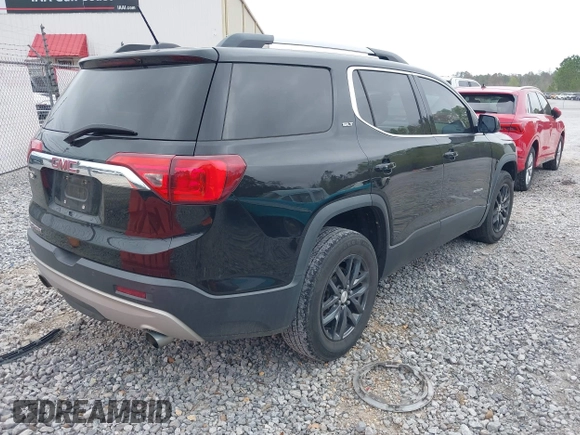 2017 GMC Acadia SLT with VIN 1GKKNMLS1HZ183368, listed as a IAAI auction lot 41801110 with 138,919 mi miles. Bid and sale history available at carsss.com. Image 4.