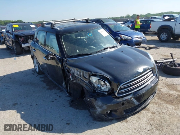 2015 MINI Countryman with VIN WMWZB3C54FWM33074, listed as a IAAI auction lot 42094992 with 86,704 mi miles and . Bid and sale history available at DreamBid. Image 1.