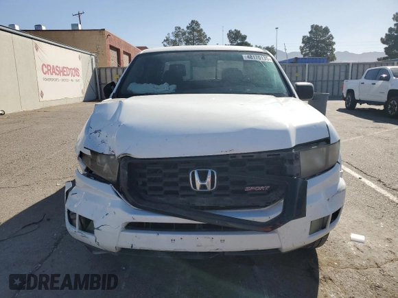 2013 Honda Ridgeline Sport с VIN 5FPYK1F71DB012602, выставлен на аукционе Copart как лот 48170135 с пробегом 117 586 миль миль и Списание • Salvage title. История ставок и продаж доступна на DreamBid. Изображение 5.