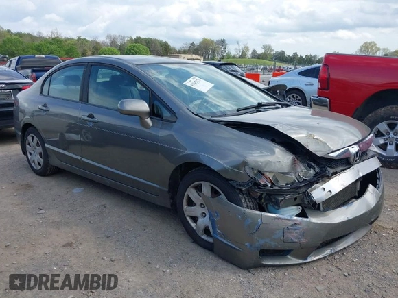 2008 Honda Civic LX with VIN 1HGFA16508L034029, listed as a IAAI auction lot 41945271 with 184,405 mi miles and . Bid and sale history available at DreamBid. Image 1.