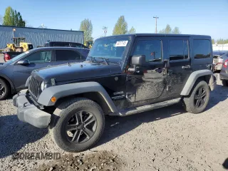 2016 Jeep Wrangler Unlimited Sport z VIN 1C4BJWDG5GL134169, wystawiony jako Copart lot #53517145 z przebiegiem 129 824 mil mil oraz Szkoda całkowita • Salvage title. Historia ofert i sprzedaży dostępna na DreamBid. Obrazek 1.