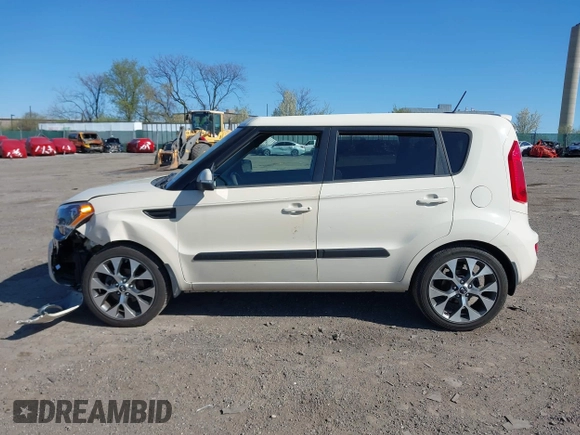 2012 Kia Soul + with VIN KNDJT2A68C7417016, listed as a IAAI auction lot 41984033 with 103,557 mi miles. Bid and sale history available at carsss.com. Image 13.