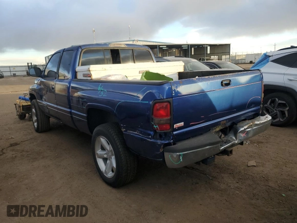 1997 Dodge 1500 with VIN 1B7HF13Z1VJ507850, listed as a Copart auction lot 81055104 with 245,279 mi miles and Salvage Title. Bid and sale history available at DreamBid. Image 2.