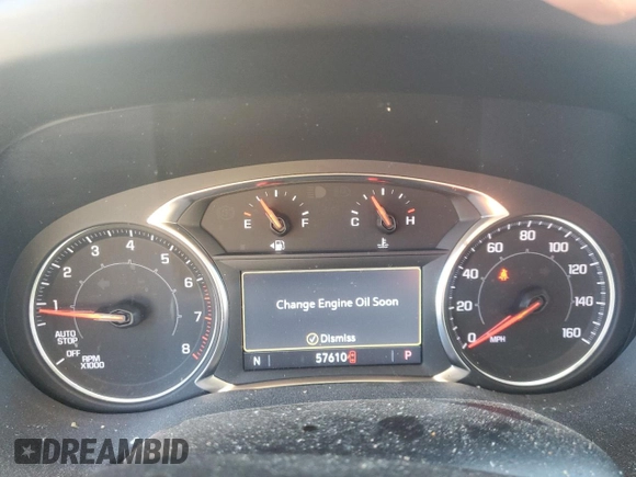 2023 GMC Acadia SLT with VIN 1GKKNML47PZ223663, listed as a Copart auction lot 55423825 with 57,610 mi miles and Clean Title. Bid and sale history available at DreamBid. Image 9.