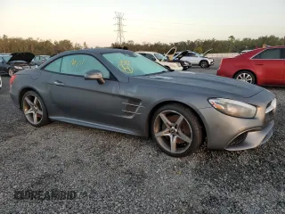 2019 Mercedes-Benz SL-Class SL 550 with VIN WDDJK7DA7KF055738, listed as a Copart auction lot 75169274 with 0 mi miles and Non Repairable. Bid and sale history available at carsss.com. Image 4.