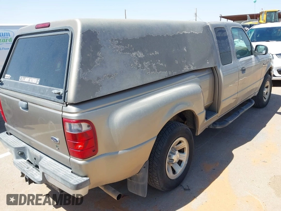 2003 Ford Ranger XL Fleet with VIN 1FTYR44V03PB34007, listed as a IAAI auction lot 42124268 with 156,500 mi miles and . Bid and sale history available at DreamBid. Image 4.