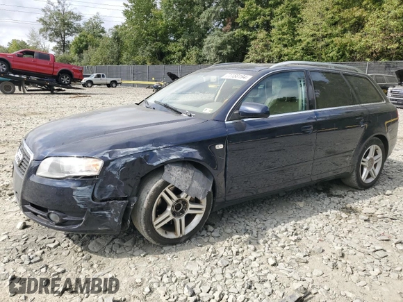2006 Audi A4 2.0T with VIN WAUKF78E16A163725, listed as a Copart auction lot 71158194 with 137,702 mi miles and Salvage Title. Bid and sale history available at carsss.com. Image 1.