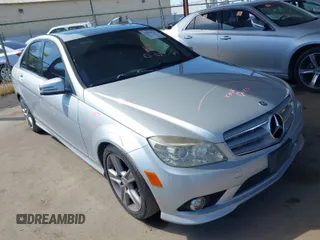 2010 Mercedes-Benz C-Class C 300 Sport with VIN WDDGF5EB8AR126145, listed as a IAAI auction lot 41828587 with 157,775 mi miles. Bid and sale history available at carsss.com. Image 1.