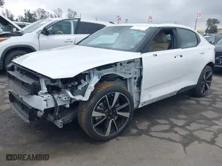 2022 Polestar 2 with VIN LPSED3KA9NL080088, listed as a IAAI auction lot 41503470 with 28,914 mi miles. Bid and sale history available at carsss.com. Image 20.
