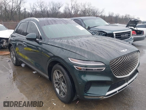 2022 Genesis GV70 2.5T с VIN KMUMADTB7NU050412, выставлен на аукционе IAAI как лот 41637025 с пробегом 53 407 миль миль и . История ставок и продаж доступна на DreamBid. Изображение 1.