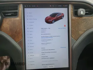 2020 Tesla Model S Long Range with VIN 5YJSA1E22LF401139, listed as a Copart auction lot 44770285 with 128,685 mi miles and Salvage title. Bid and sale history available at DreamBid. Image 9.