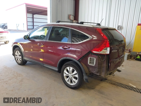 2013 Honda CR-V EX-L z VIN 5J6RM4H76DL044345, wystawiony jako IAAI lot #42350226 z przebiegiem 116 748 mil mil oraz . Historia ofert i sprzedaży dostępna na DreamBid. Obrazek 3.